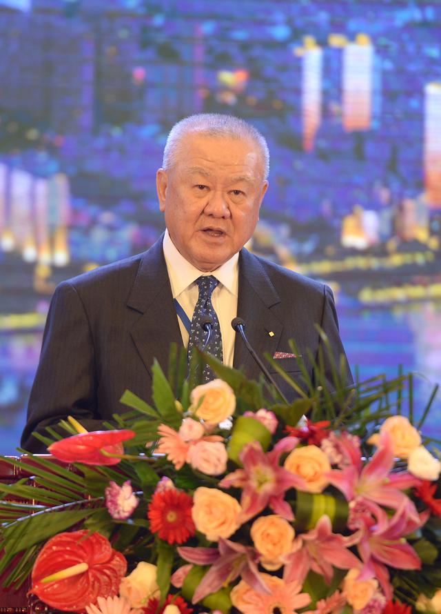 台湾工商协进会理事长林伯丰 台湾工商协进会理事长林伯丰