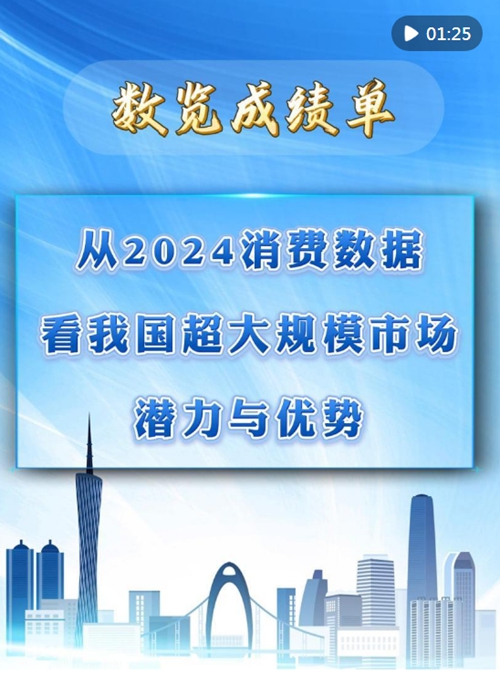 数览成绩单｜从2024消费数据看我国超大规模市场潜力与优势