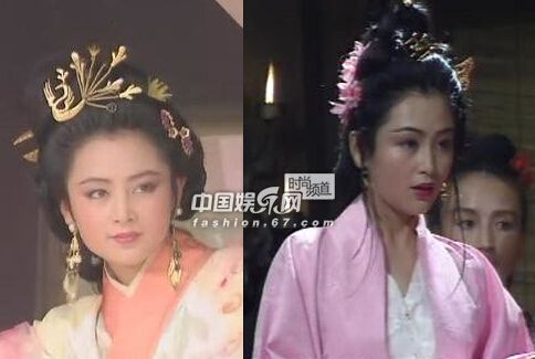 各版古代四美 刘亦菲貂蝉最仙 林芳兵杨贵妃最经典