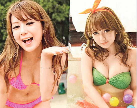 方媛写真以“国产Leah Dizon”作卖点 方媛写真以“国产Leah Dizon”作卖点