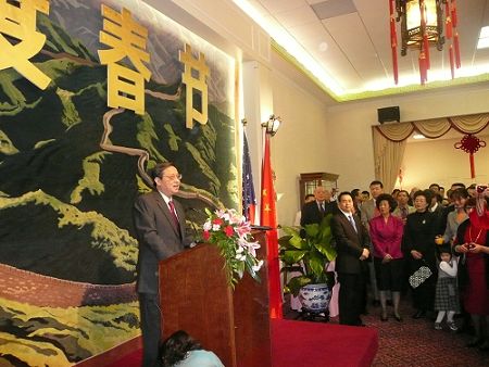 中国驻美国大使:中美关系正站在新的历史起点