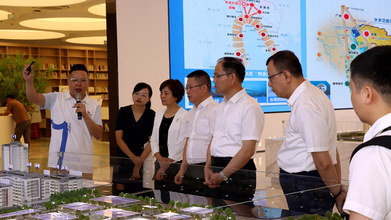  Jiangxi Provincial Taiwan Affairs Office learned the advanced experience of Guantai High tech Industrial Park