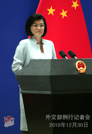2010年12月30日外交部就科特迪瓦局势以及韩