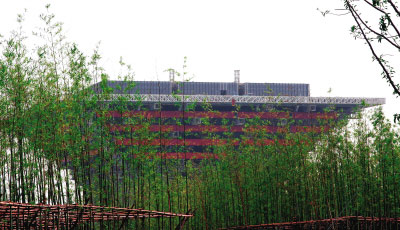 中国馆探秘——披上中国红陡然添光彩